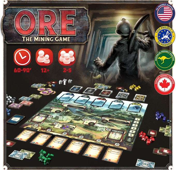 Ore: The Mining Board Game